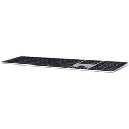 Apple Magic Keyboard Universal QWERTY Español Negro, Plata, imagen delantera