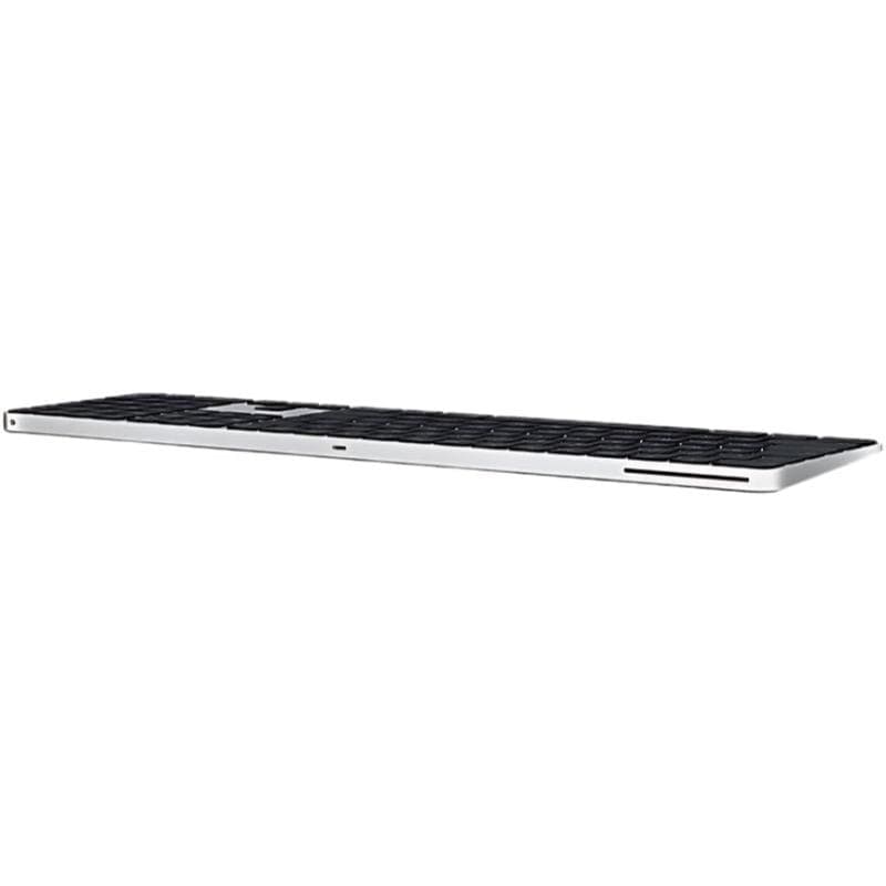 Apple Magic Keyboard Universal QWERTY Español Negro, Plata, imagen trasera