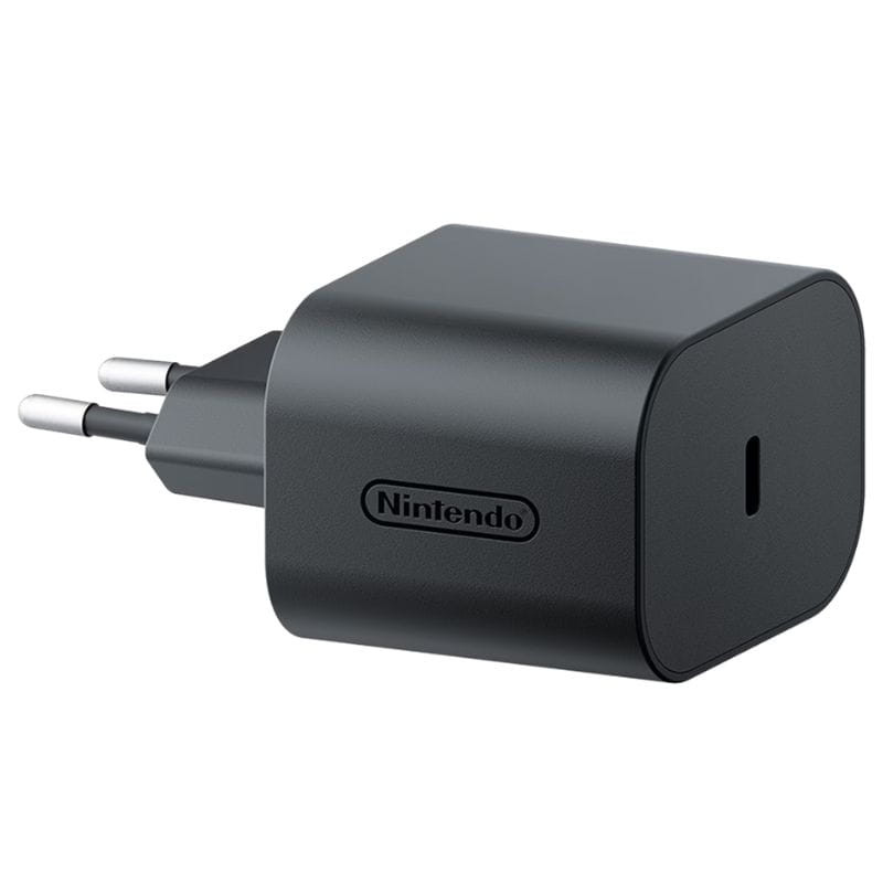 Nintendo 10015096 Preto – Adaptador de corrente Nintendo Swich 2 - Item