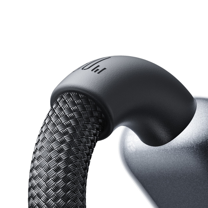 Cabo Joyroom Intelligent Power‑Off 100 W USB‑C para USB‑C 1,2 m, Preto - Item3