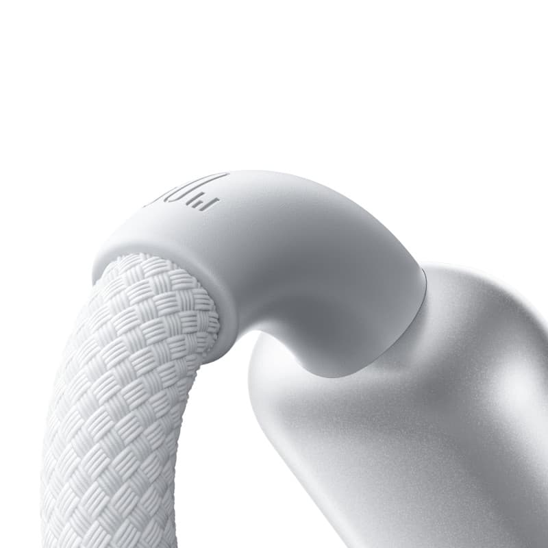 Joyroom Cable Intelligent Power‑Off 100 W USB‑C a USB‑C 1,2 m, Blanco