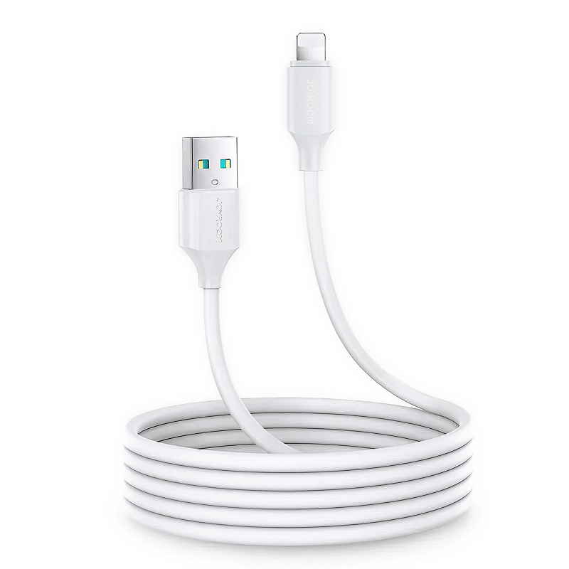 Câble Joyroom USB-A vers Lightning Charge Rapide Blanc - Ítem1