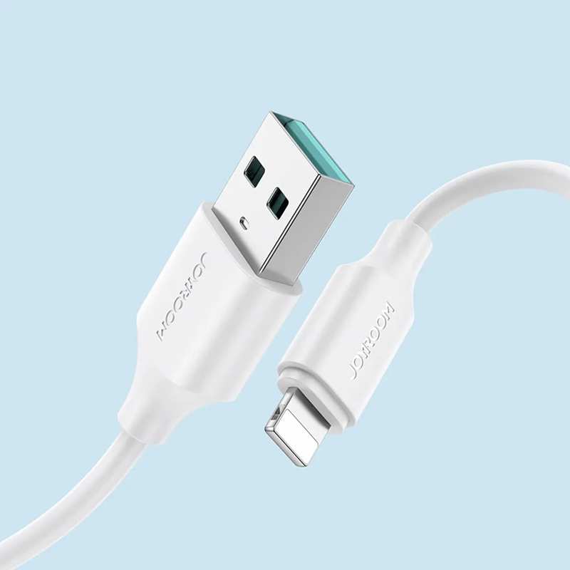 Câble Joyroom USB-A vers Lightning Charge Rapide Blanc - Ítem3