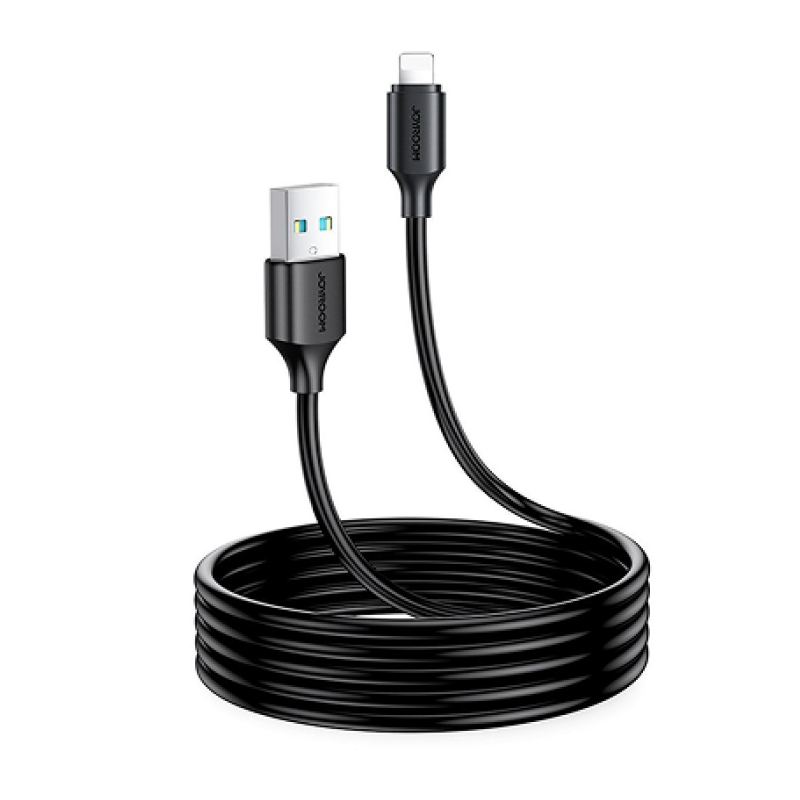 Cabo Joyroom USB-A para Lightning Carregamento Rápido Preto - Item1