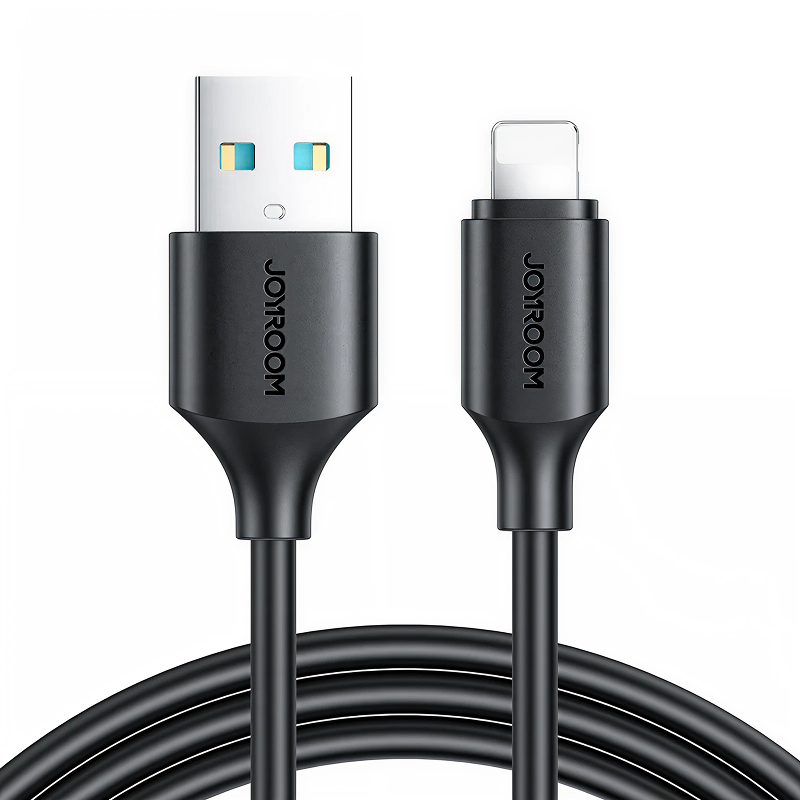 Cabo Joyroom USB-A para Lightning Carregamento Rápido Preto - Item