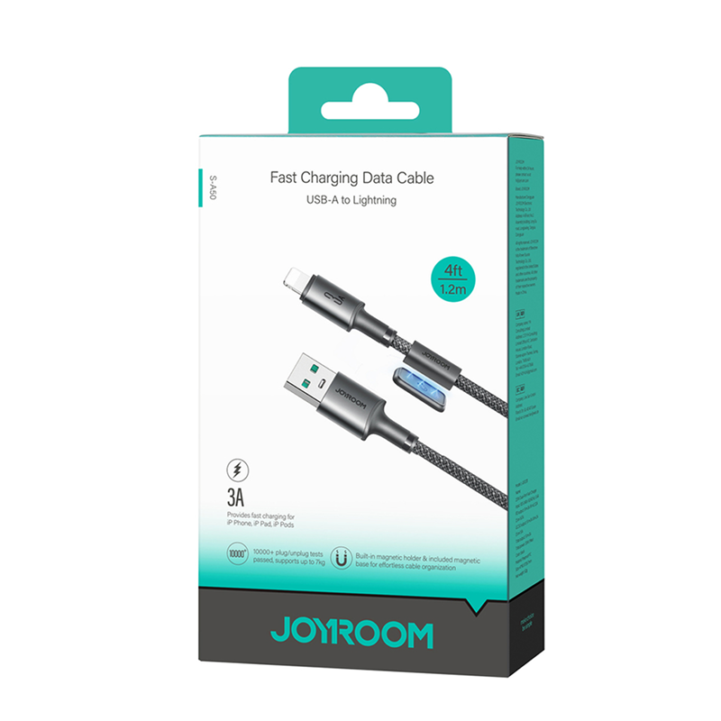 Cabo de Carregamento Rápido USB-A para Lightning Joyroom Série Unlimited S-A50 - Item4