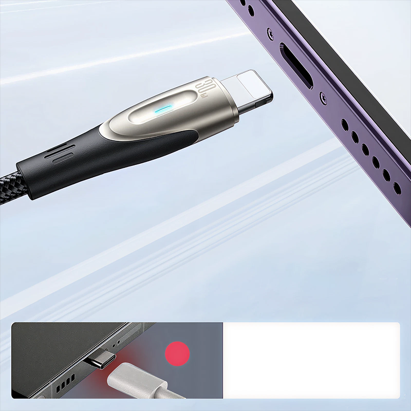 Cable Lightning de Carga Rápida Joyroom Star-Light Series 30W - Ítem1