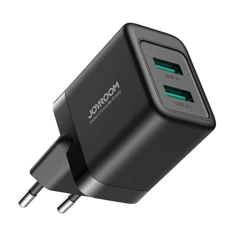 Carregador Joyroom com dupla porta USB-C - Preto - Item