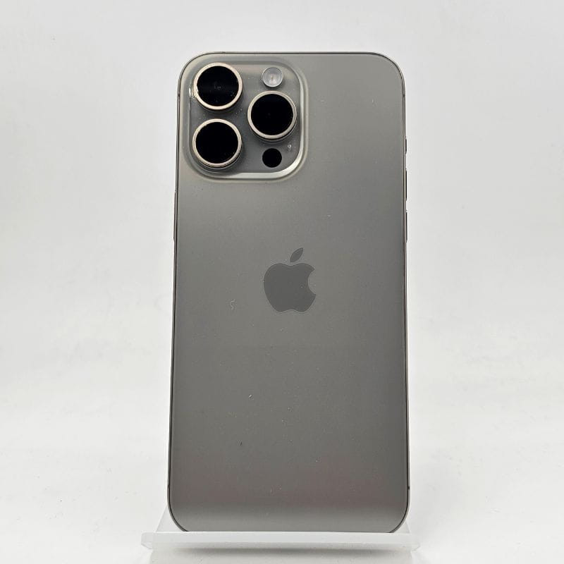 iPhone 15 Pro Max 5G 256 Go Titane naturel reconditionné - Bon État - Ítem5