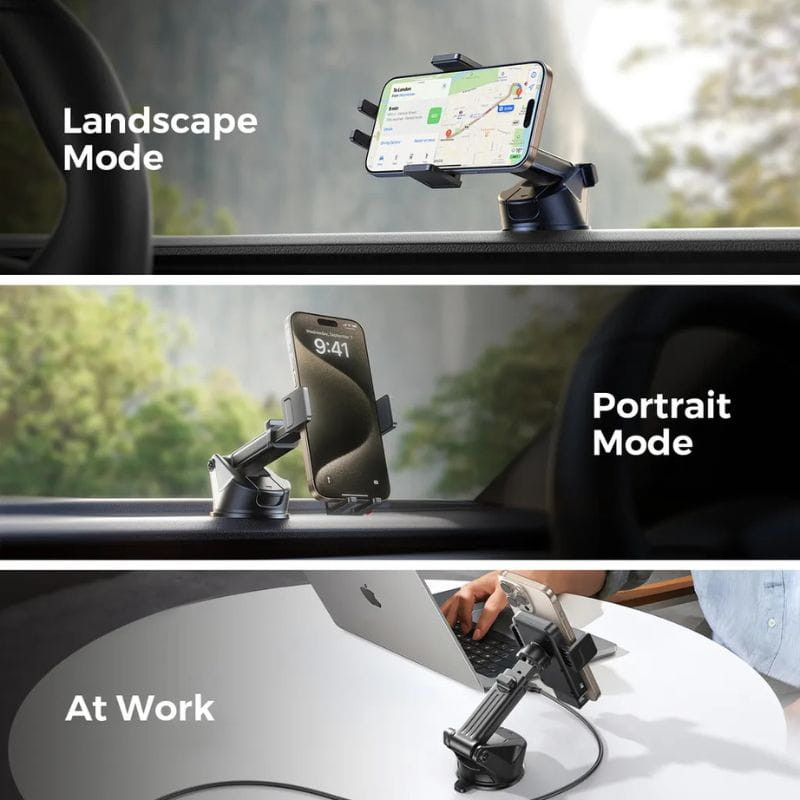 Joyroom JR-ZS241S - Support de téléphone pour voiture avec recharge sans fil - Ítem5