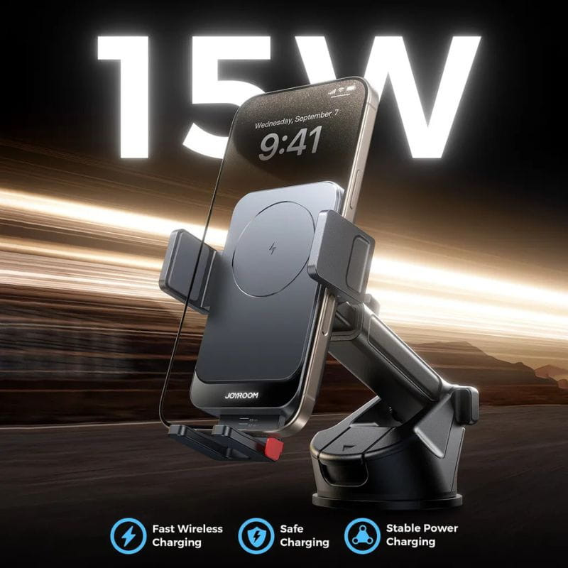 Joyroom JR-ZS241S - Support de téléphone pour voiture avec recharge sans fil - Ítem3