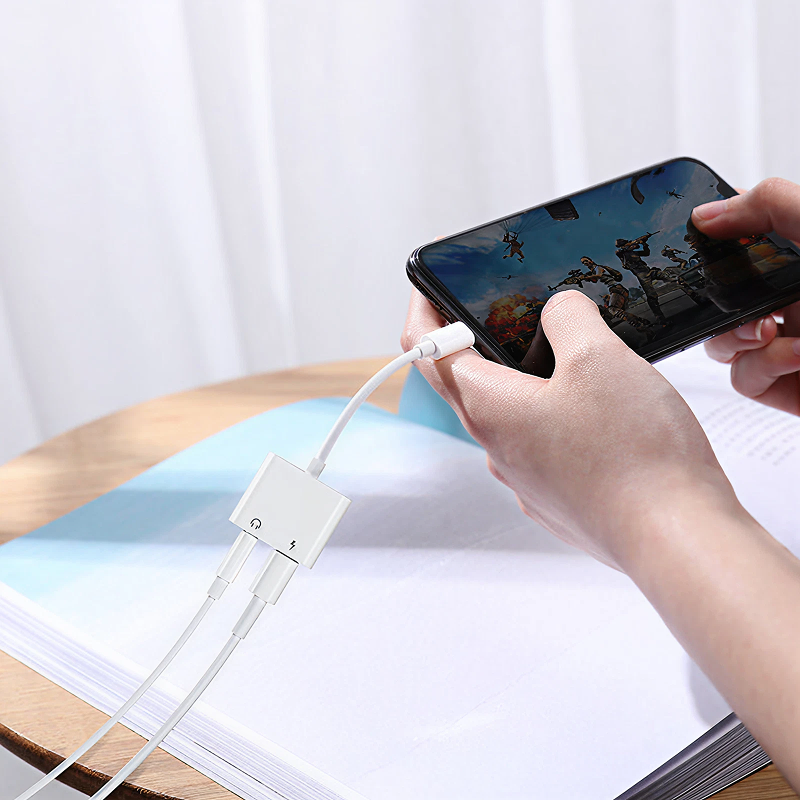 Adaptador para Auriculares Ligthning/minijack 3,5mm Joyroom Ben- Blanco - Ítem3