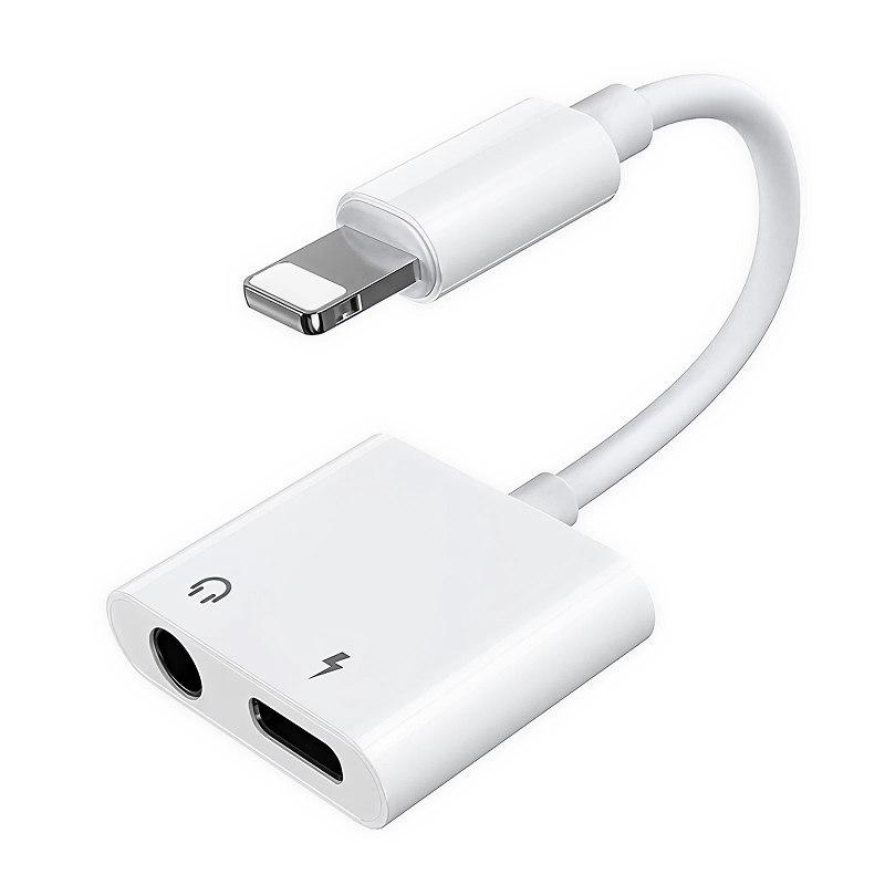 Adaptador para Auriculares Ligthning/minijack 3,5mm Joyroom Ben- Blanco - Ítem