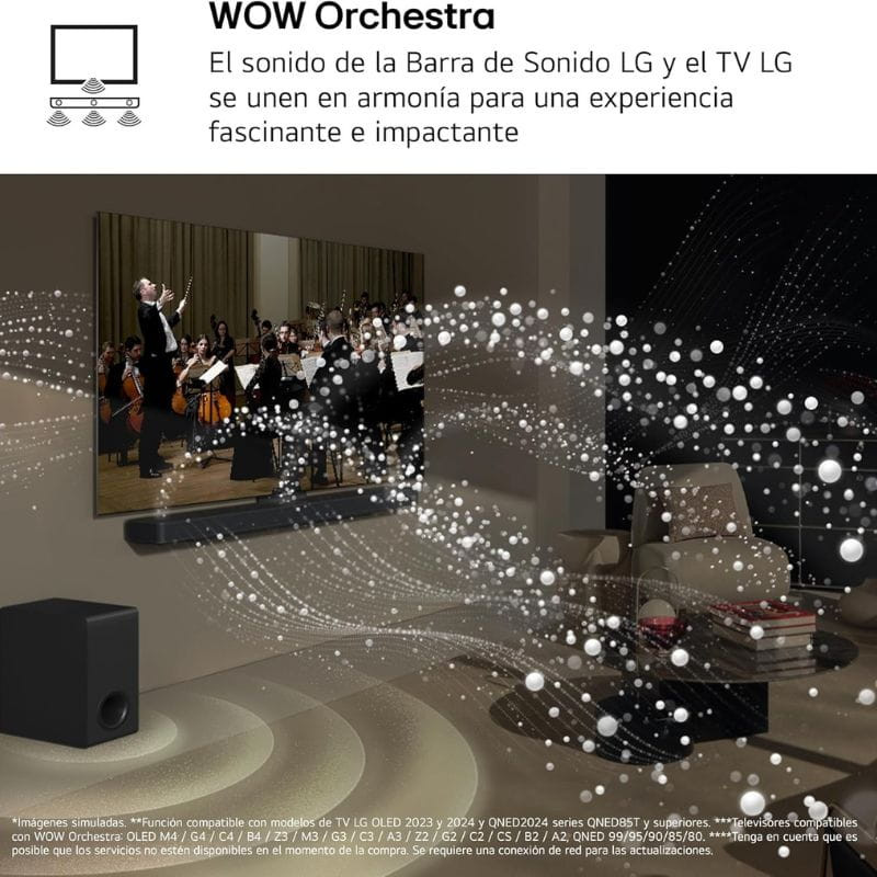 LG S90TY 5.1.3 570 W Negro - Barra de sonido - Ítem8