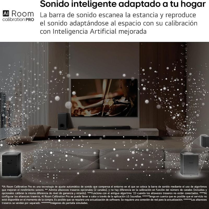 LG S90TY 5.1.3 570 W Negro - Barra de sonido - Ítem5