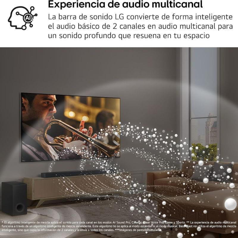 LG S90TR 7.1.3 670 W Negro - Barra de sonido - Ítem3