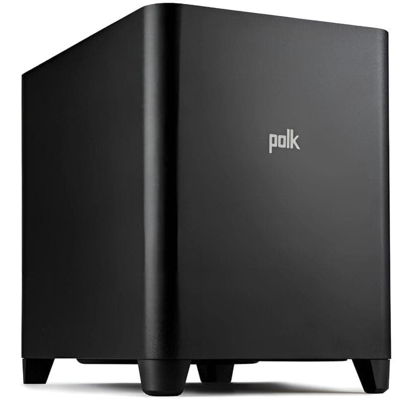 Polk Audio Magnifi AX SR 7.1.2 Noir - Barre de son. Image du caisson de basses