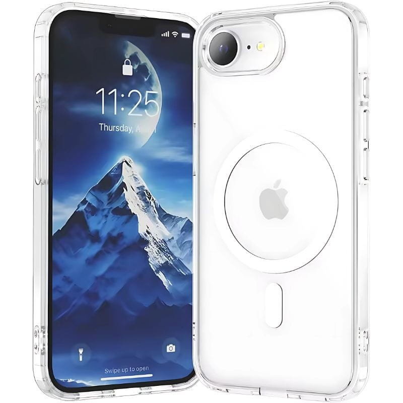Capa transparente para iPhone 16e compatível com MagSafe - Item