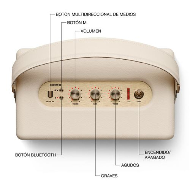 Marshall Kilburn III Crema - Ítem6