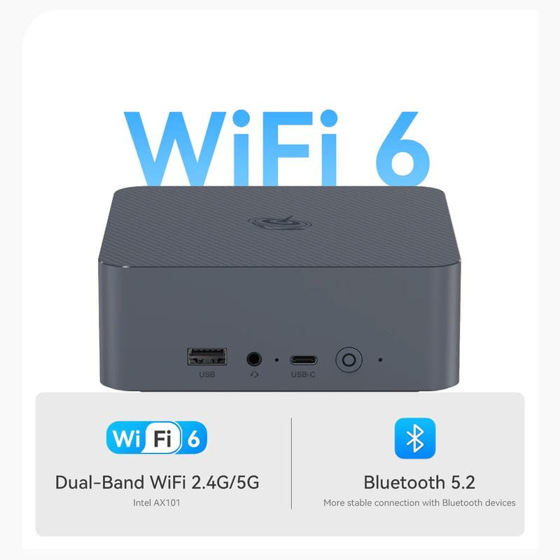 MiniPC Beelink EQi12-D4 Intel 1220P/32GB/500GB - Ítem5
