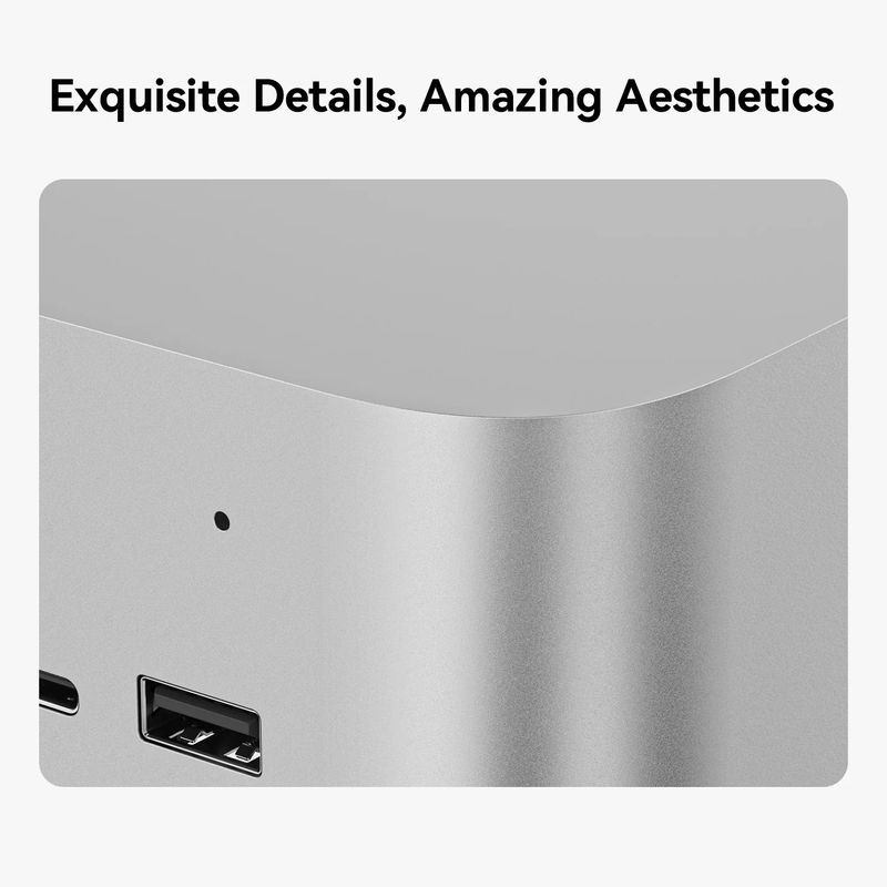 Beelink SER9 Pro AMD Ryzen AI 9 365/32GB/1TB Gris - Ítem9