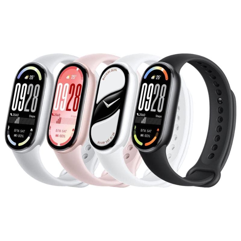 Xiaomi Smart Band 10 Rose image des couleurs disponibles