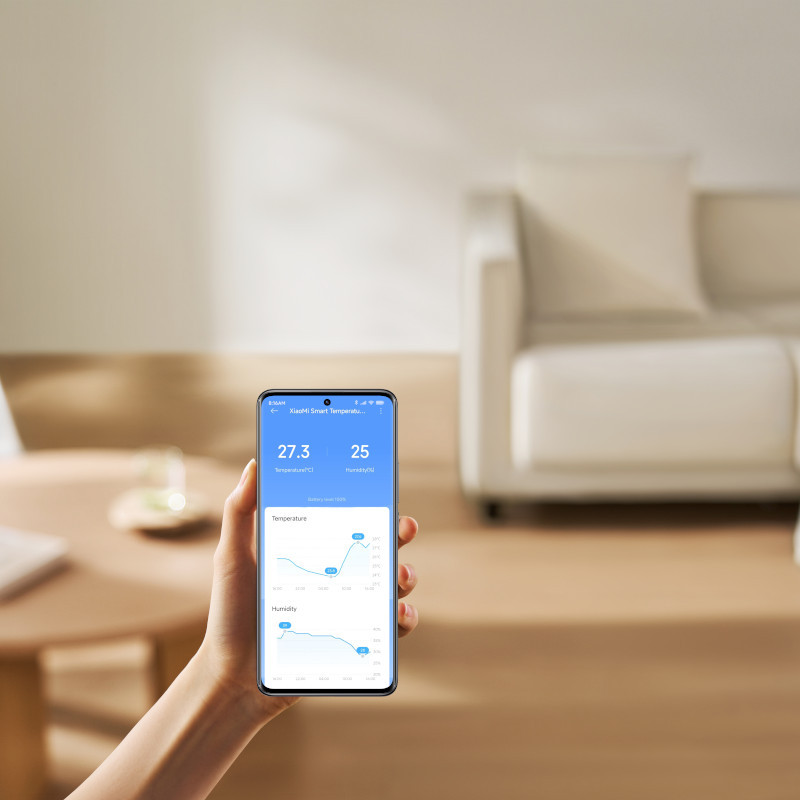 Xiaomi Smart Temperature and Humidity Monitor 3 Mini - Ítem10