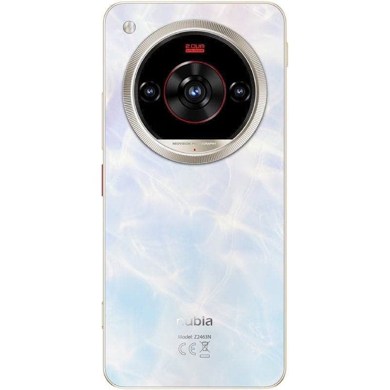 Nubia Focus 2 Ultra 5G 8 GB/512 GB Branco imagem traseira