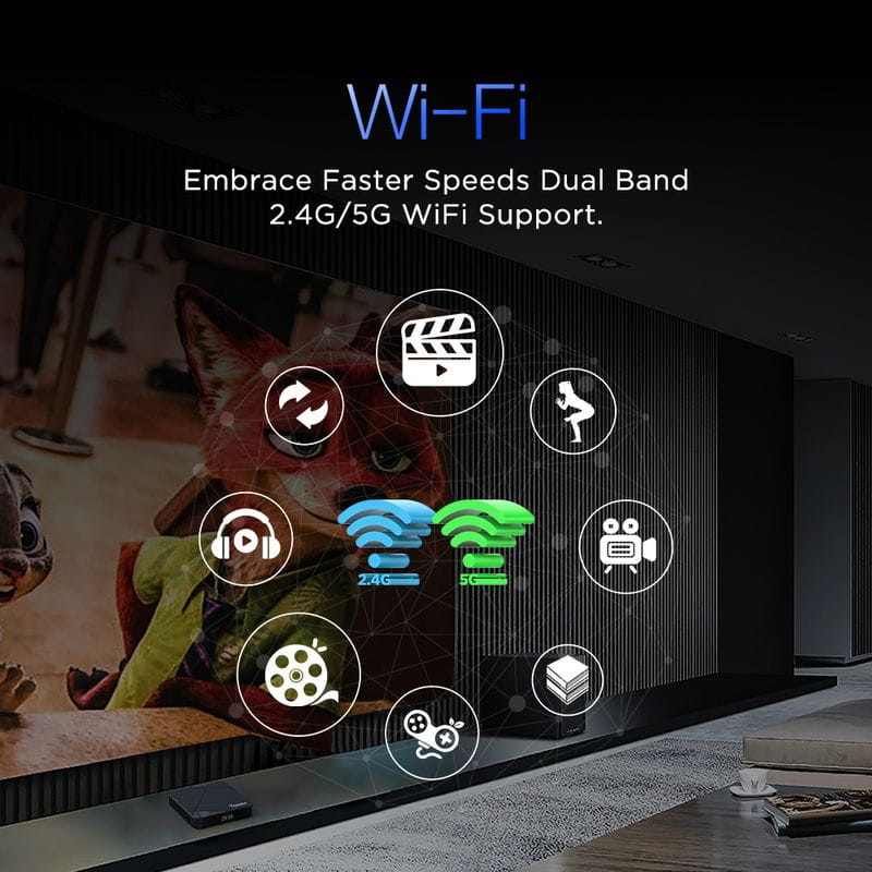 Tanix TX5 S905Y5 2GB/16GB WiFi6 Bluetooth 5.0 Control por voz Android 14 - Ítem8