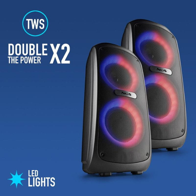 NGS WILD TEMPER 40 W AZUL - Altavoz portátil estéreo - Ítem3