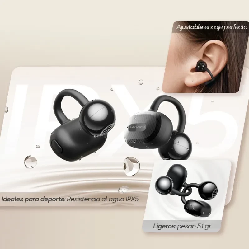 SoundPEATS Air Clip Open Ear - Écouteurs Bluetooth - Ítem5