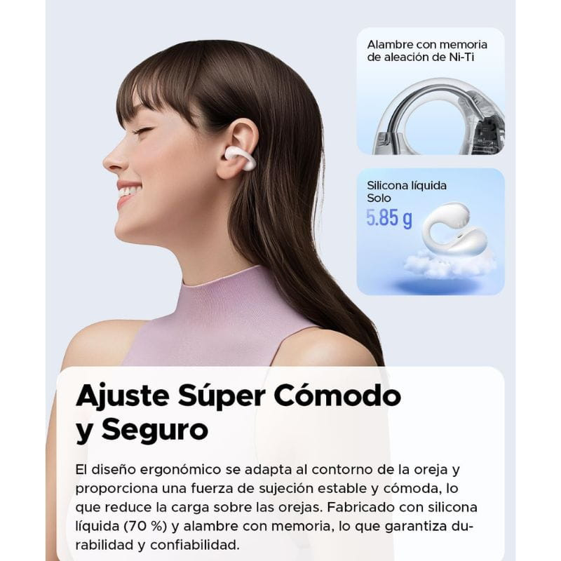 SoundPeats PearlClip Pro Blanco - Auriculares Bluetooth - Item5