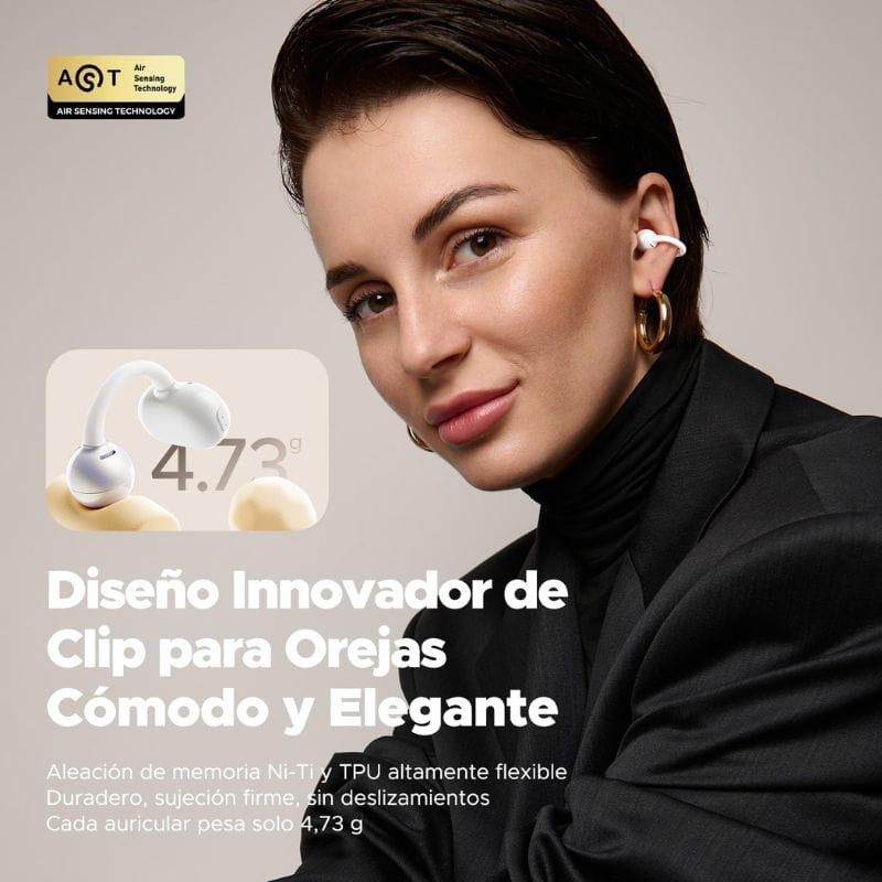 SoundPEATS POP Clip Blanc - Écouteurs Bluetooth - Ítem7