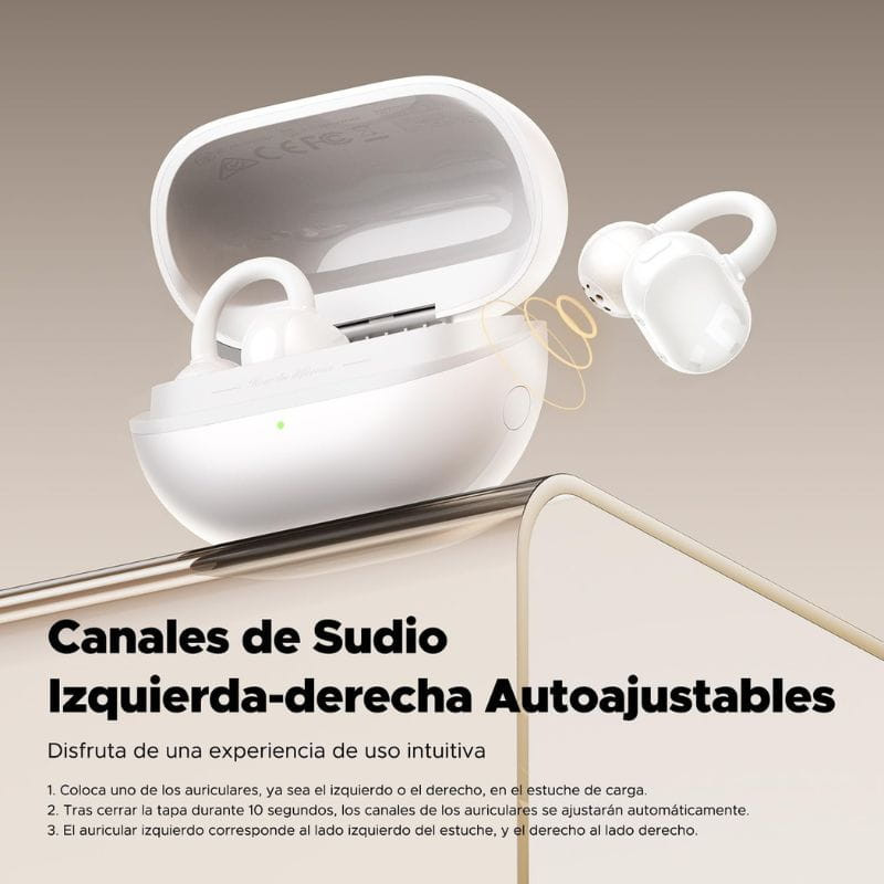 SoundPEATS POP Clip Blanc - Écouteurs Bluetooth - Ítem3
