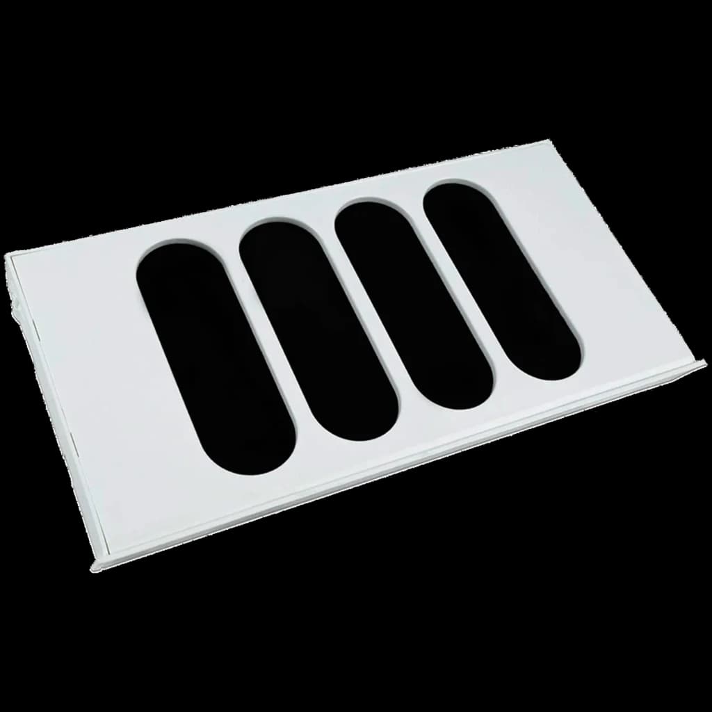 CATLINK Filtro de Carbón Activo para Catlink Ultra Pro y Pro X, cartucho rectangular blanco con cuatro ranuras negras alargadas, diseño modular reemplazable
