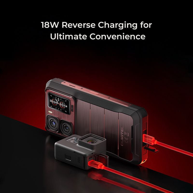 Oukitel WP300 5G 12Go/512Go Rouge Rugged - Ítem7