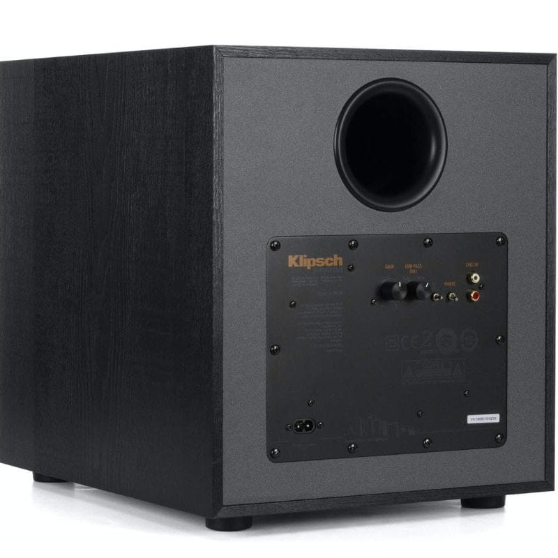 Klipsch R 100-SW Subwoofer Noir - Ítem1