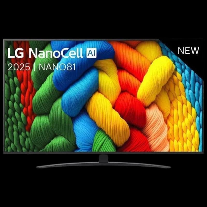 LG 55NANO81A6A 55" 4K Ultra HD NanoCell Smart TV Preto