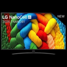 LG 55NANO81A6A 55" 4K Ultra HD NanoCell Smart TV Preto