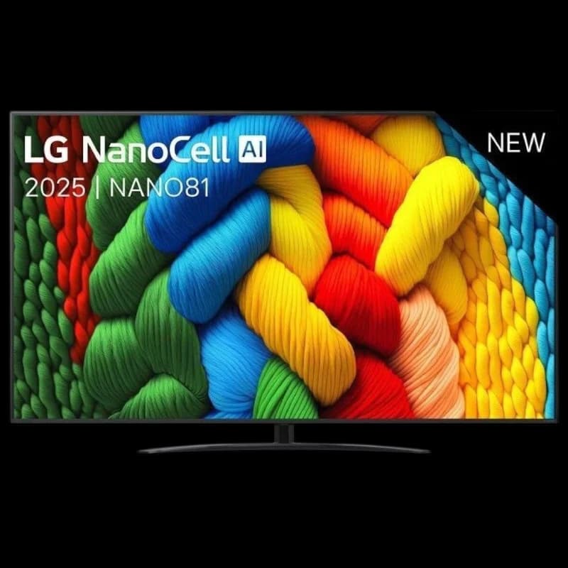 LG NanoCell AI 65NANO81A6A 165,1 cm (65") 4K Ultra HD Smart TV Wi-Fi Preto