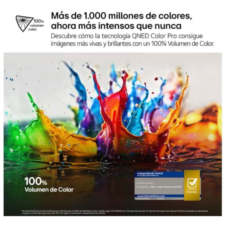 Colores de LG QNED evo AI 65QNED87A6B