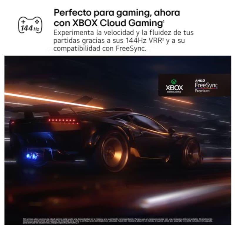 Gaming de LG QNED evo AI 65QNED87A6B