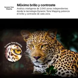LG 75NANO81A6A 75" 4K Ultra HD NanoCell Smart TV Preto, brilho e contraste máximos com Dynamic Tone Mapping