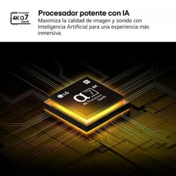 LG 86NANO81A6A 86" NanoCell 4K Ultra HD Smart TV Preto, processador com IA