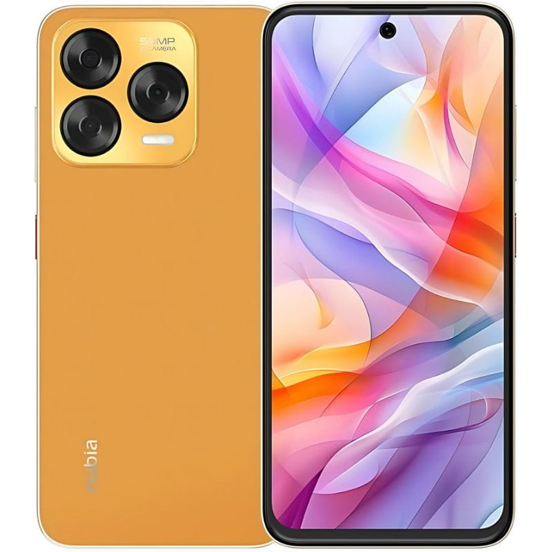 Nubia V70 Design 8 Go/128 Go Appareil photo 50 MP Orange - Ítem