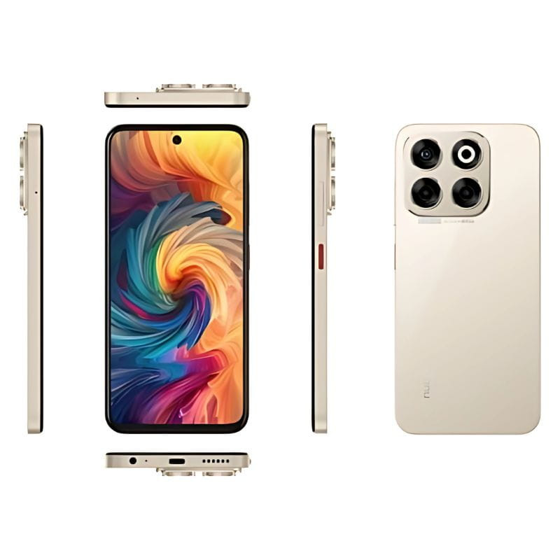 Nubia V70 8 GB/256 GB com taxa de atualização de 120 Hz Dourado - Item3
