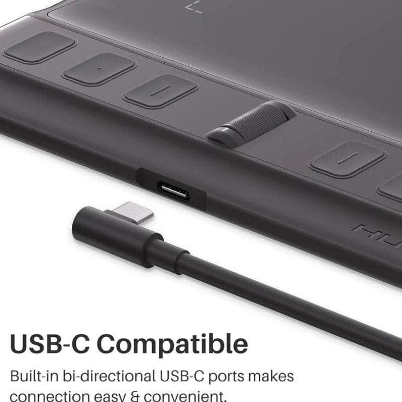Huion Inspiroy 2S H641P - Tablette graphique USB - Compatible C