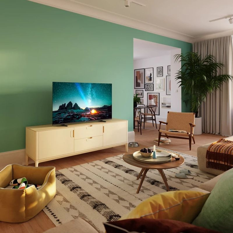 Philips 43PUS7609/12 televisor 43 pulgadas 4K Ultra HD LED con marco fino, peanas dobles y pantalla vibrante ideal para contenido HDR y Smart TV - Ítem4