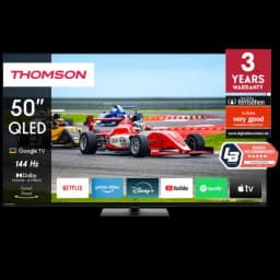 Thomson 50QG7C14 50" 4K Ultra HD QLED Pro Wi-Fi Smart TV Preto