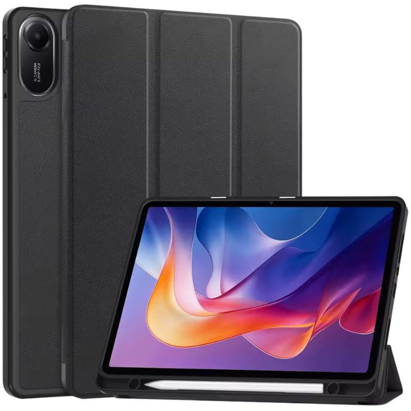 Capa inteligente Xiaomi Redmi Pad 2 com suporte Preto - Item